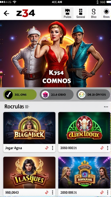Captura de tela do z34 - Modo Clássico